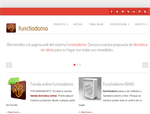 Tablet Screenshot of functiodomo.com